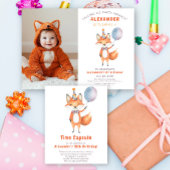 Fox Birthday time capsule message