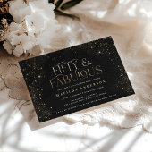 Gold purple glitter 50 and fabulous birthday party