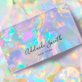 opal texture photo appointment card