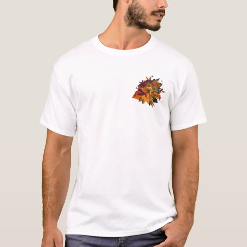 Collection Leaves Mens Basic T_Shirt