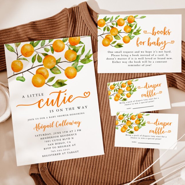 Orange Fruit Baby Shower Banner Zazzle