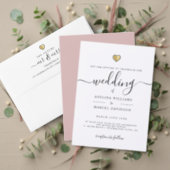 Modern Blush Pink Rose Gold Script Bridal Shower Notebook (Personalise this independent creator's collection.)