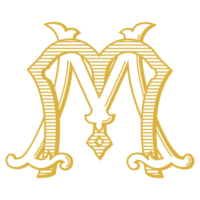 Monogram letter mm logo design • wall stickers brand, element, modern