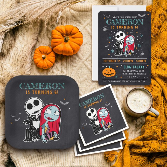 Nightmare Before Christmas Birthday Invitation | Zazzle nightmare-before-christmas-birthday-invitation-zazzle