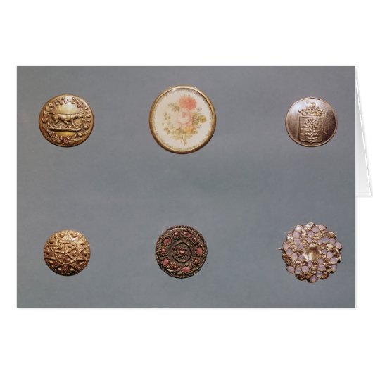Collection of buttons cards (Front Horizontal)