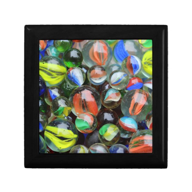 Collection of Glass Marbles Gift Box (Front)