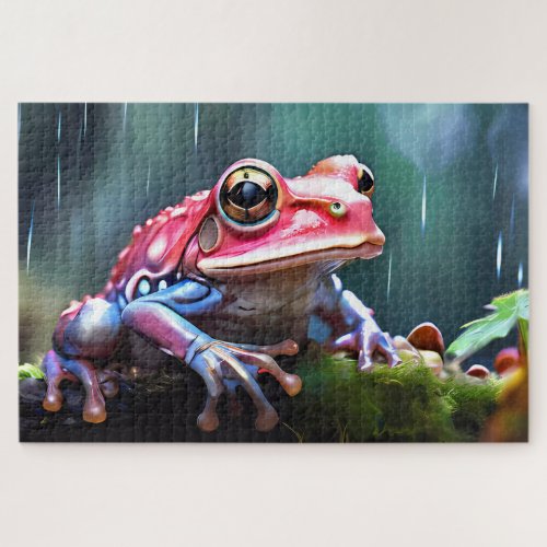 Collection of Jigsaw Puzzle Frogs of Costa Rica