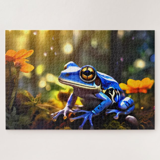 Collection of Jigsaw Puzzles Frogs Costa Rica (Horizontal)
