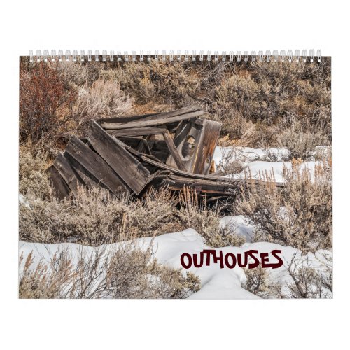 Collection of Outhouses Calendar