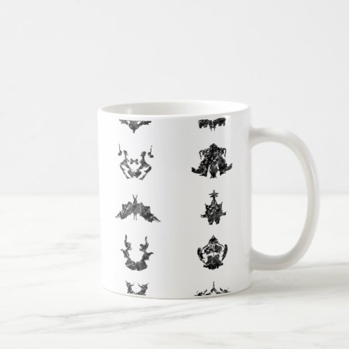 Collection of Rorschach inkblot tests Coffee Mug