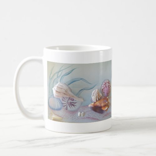 Collection of Seashells Coffee Mug