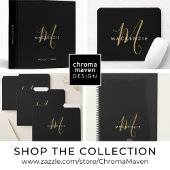 Elegant Modern Black Gold Script Monogram Uncommon Google Pixel Case