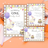 Duckling birthday time capsule message