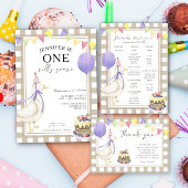 Goose birthday time capsule message