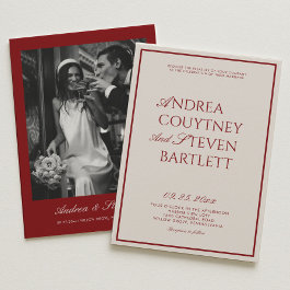 Opera Wedding, Burgundy Wedding