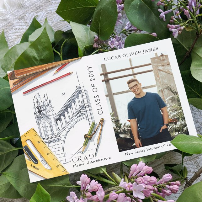Graduation Class of Architecture Engineer | Zazzle