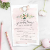 Pink Elephant Double Sided Baby Shower Games