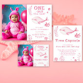 Under the sea Whale birthday time capsule message