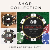 Poker Chip 50th Birthday Party Chocolate Covered Oreo