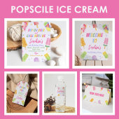 She's Ready To Pop Baby Shower Invitation Popsicle