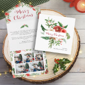 Winter Season S Greetings Holiday Christmas Card Zazzle