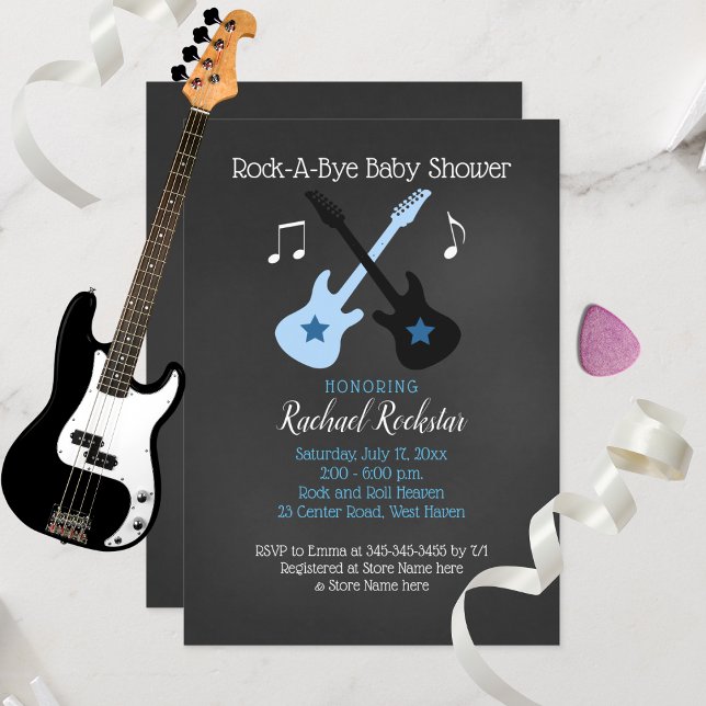 Guitar Rockstar Monkey Crib Bedding Rock A Bye Guitar Rock Star