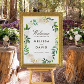 Rustic and Romantic Woodland Wedding Website Cards