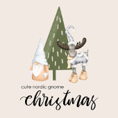 Cute nordic gnome Christmas personalized Cake Pops