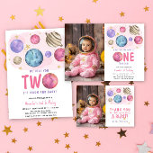 PINK GALAXY SPACE birthday time capsule message