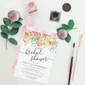 Spring Summer Floral | Bridal Shower Paper Plates
