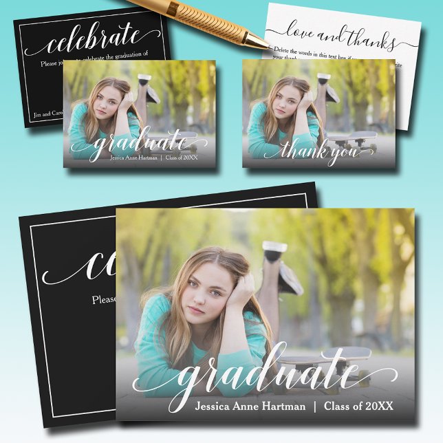 grad card size Graduation Important Books