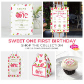Personalized Berry First Birthday Cake Pops