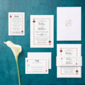 Monogram Playing Card Wedding Photo Save The Date Luggage Tag (Personalise this independent creator's collection.)