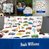 Little Boy Things That Move Vehicle Cars Kid Wrapping Paper