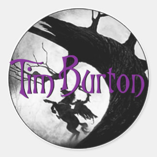 Collection Tim Burton - The Legend of Sleepy Hollo Classic Round Sticker