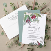 Tropical Breeze Simple RSVP Card (Personalise this independent creator's collection.)
