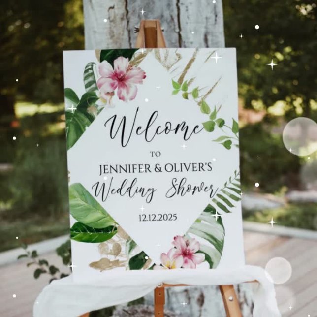 Tropical Guess the dress bridal shower game | Zazzle Tropical Guess the dress bridal shower game | Zazzle