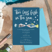 Two Less Fish In The Sea Wedding Favor Tote Bag
