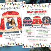 Ugly Christmas Sweaters Fleece Blanket