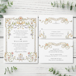 Victorian Ornate Grace Floral Frame 1