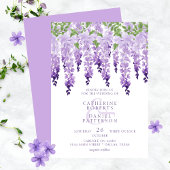 Watercolor Wisteria Personalized Name | Wedding Chocolate Covered Oreo