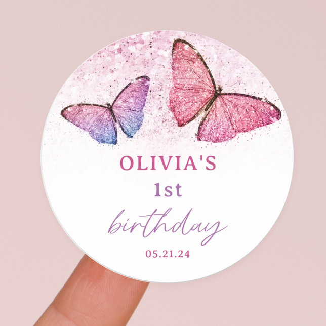 Whimsical Butterfly - Butterfly - Sticker