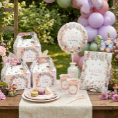 Cute pixie fairy birthday party coloring activity 