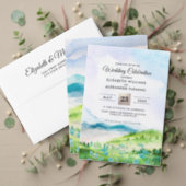 Wild Meadow | Spring Mountains Wedding Invitations (Personalise this independent creator's collection.)
