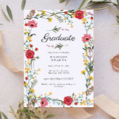 Wildflower Graduation Future Plans Insert Card