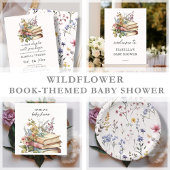 Wildflower | Book Theme Baby Shower Invitation