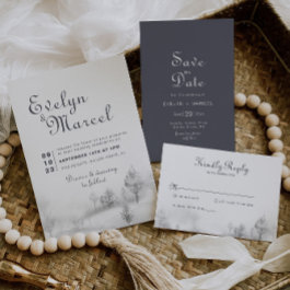 Winter Mountain Forest Wedding Collection