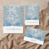 #2 Winter Wonderland Wedding Favor Coaster Set (6) (Personalise this independent creator's collection.)