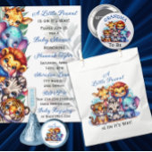 A Little Peanut is on It's Way | Baby Shower Sugar Cookie