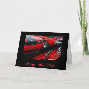 Collector Car, Hotrod, Father's Day Card